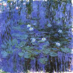 Blue Water Lilies, Claude Monet